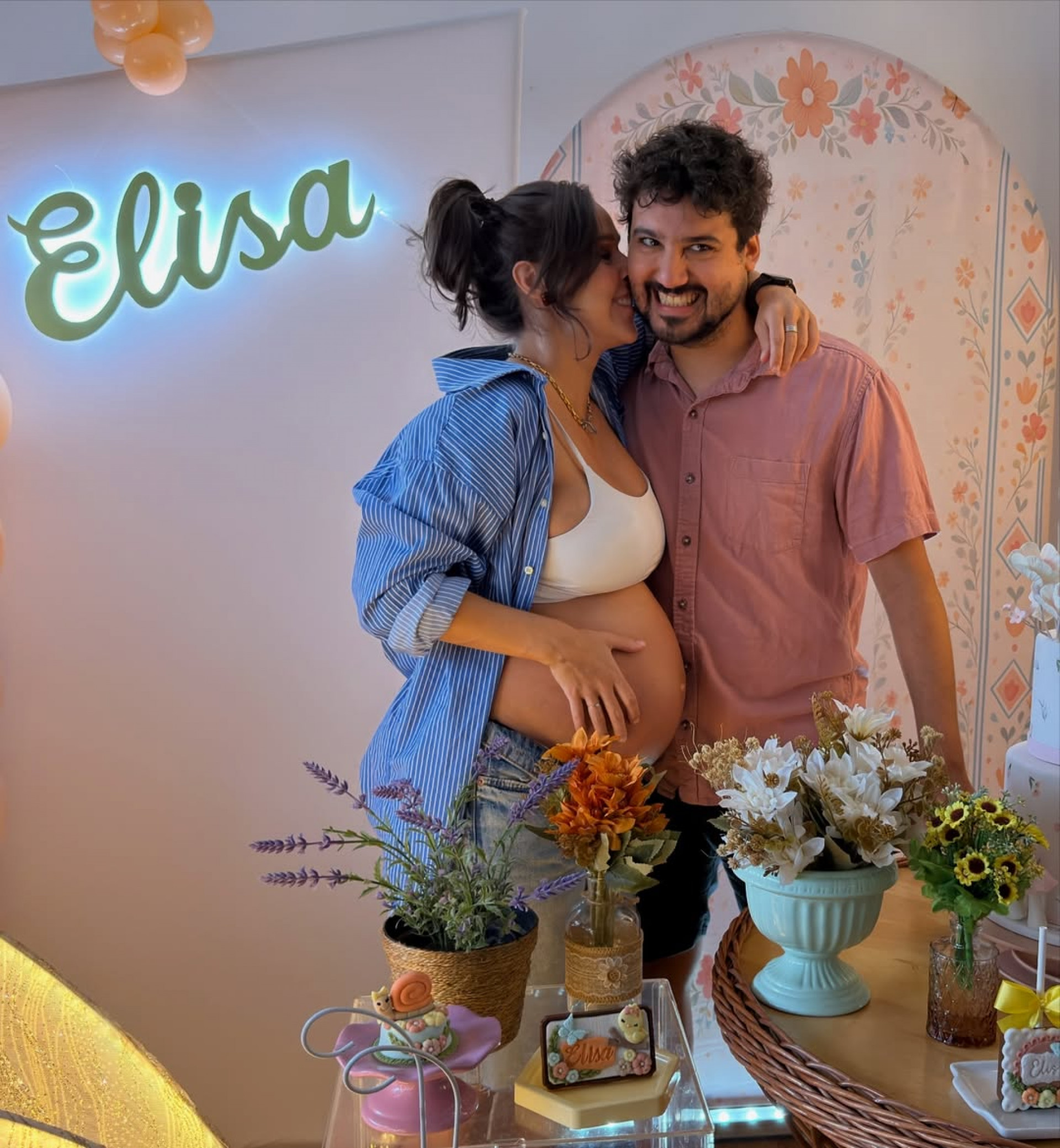 Thati Lopes e George Sauma - Reprodução do Instagram