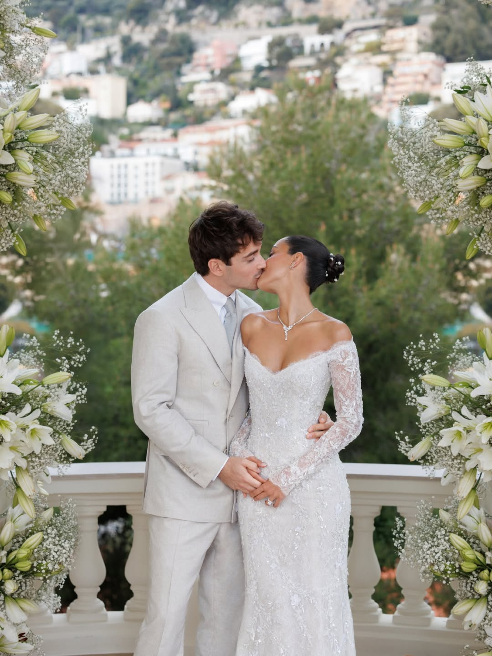 Charles Leclerc se casa no civil com Alexandra Saint Mleux em Mônaco - Reprodução / Instagram