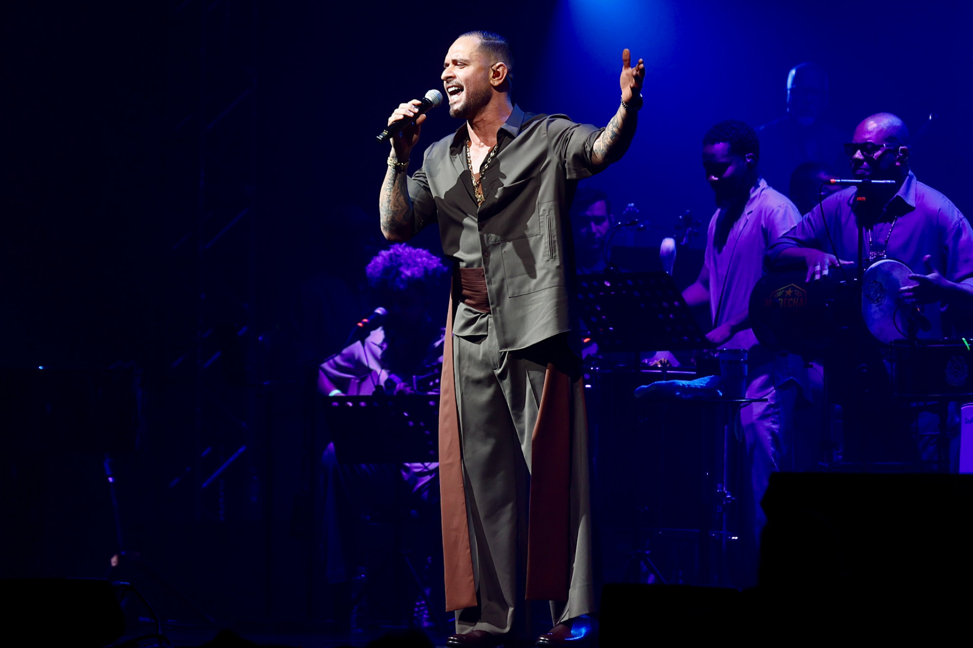 Diogo Nogueira durante show no Rio - Roberto Filho / Brazil News