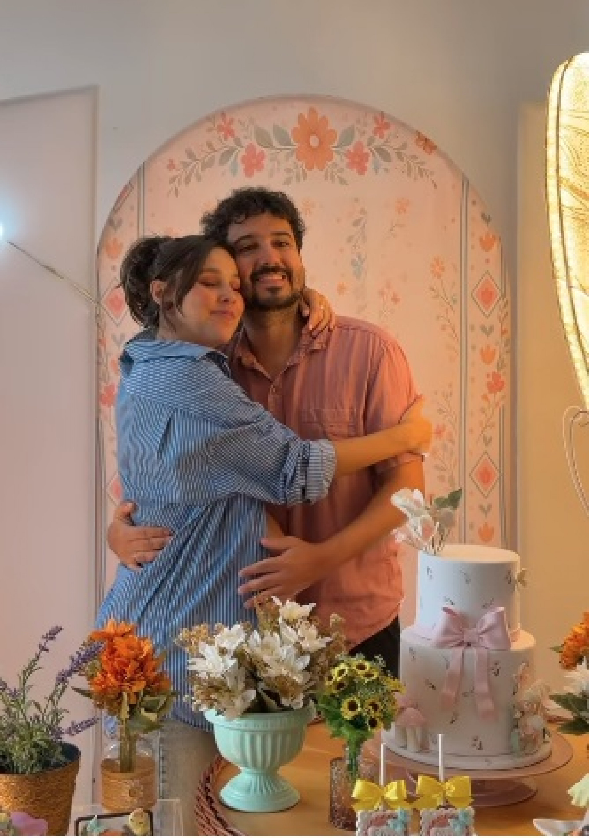 Thati Lopes e George Sauma - Reprodução do Instagram