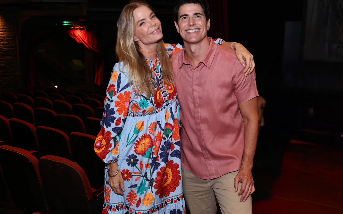 Alexia Dechamps e Reynaldo Gianecchini