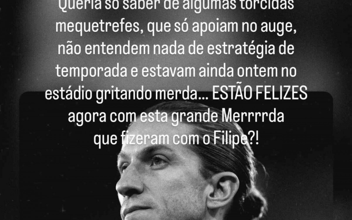 Irm&atilde; de Jorginho responsabiliza parte da torcida por demiss&atilde;o de Filipe Lu&iacute;s: “Felizes agora?”