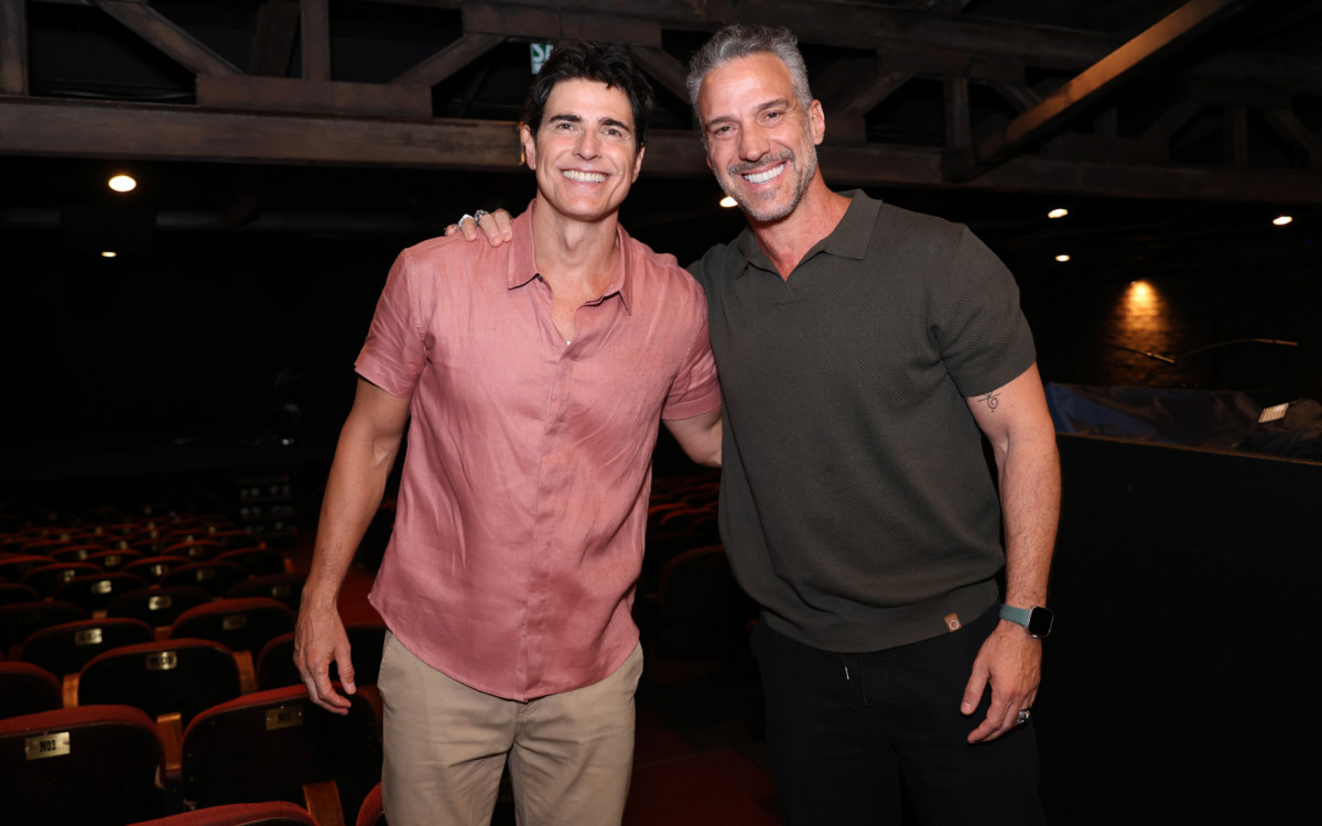 Reynaldo Gianecchini e Carlos Bonow