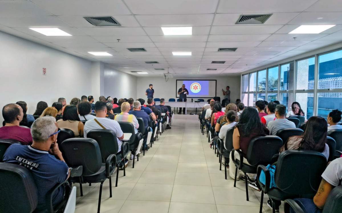Samu de Caxias promove capacita&ccedil;&atilde;o - Divulga&ccedil;&atilde;o