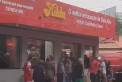 Jovem ferida em desabamento de restaurante em Cabo Frio segue em estado grave