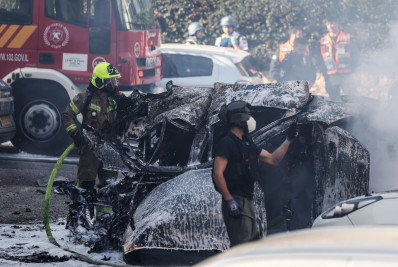 Ataque com mísseis iranianos deixa sete feridos no centro de Israel