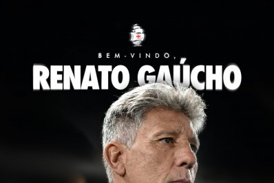 Vasco oficializa a contratação do técnico Renato Gaúcho