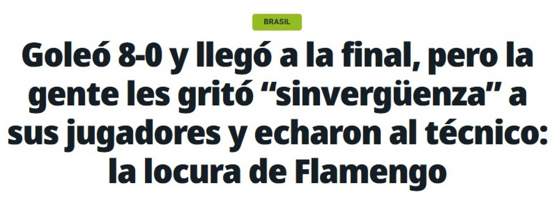 Jornal argentino 'Diário Olé' mencionou protestos da torcida - Reprodução / Diário Olé