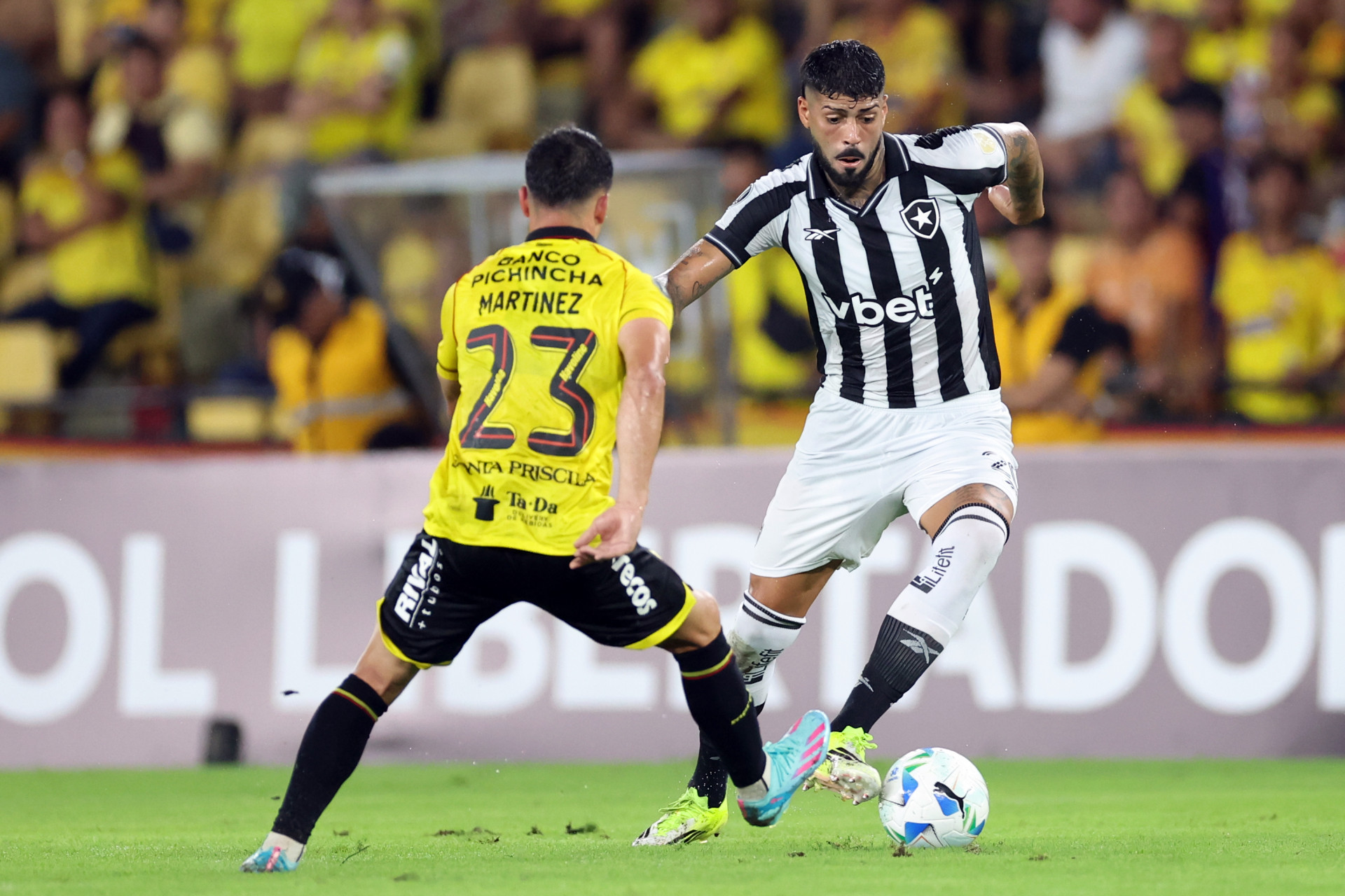 Barboza.  Barcelona EQU x BOTAFOGO pela Conmebol Libertadores no  Estadio Monumental B. Pichincha, 03 de Marco de 2026. Guayaquil, Equador.  Foto: Vitor Silva/Botafogo. 
Imagem protegida pela Lei do Direito Autoral Nº 9.610, DE 19 DE FEVEREIRO DE 1998. Sendo proibido qualquer uso comercial, remunerado e manipulacao/alteracao da obra. - Vitor Silva / Botafogo