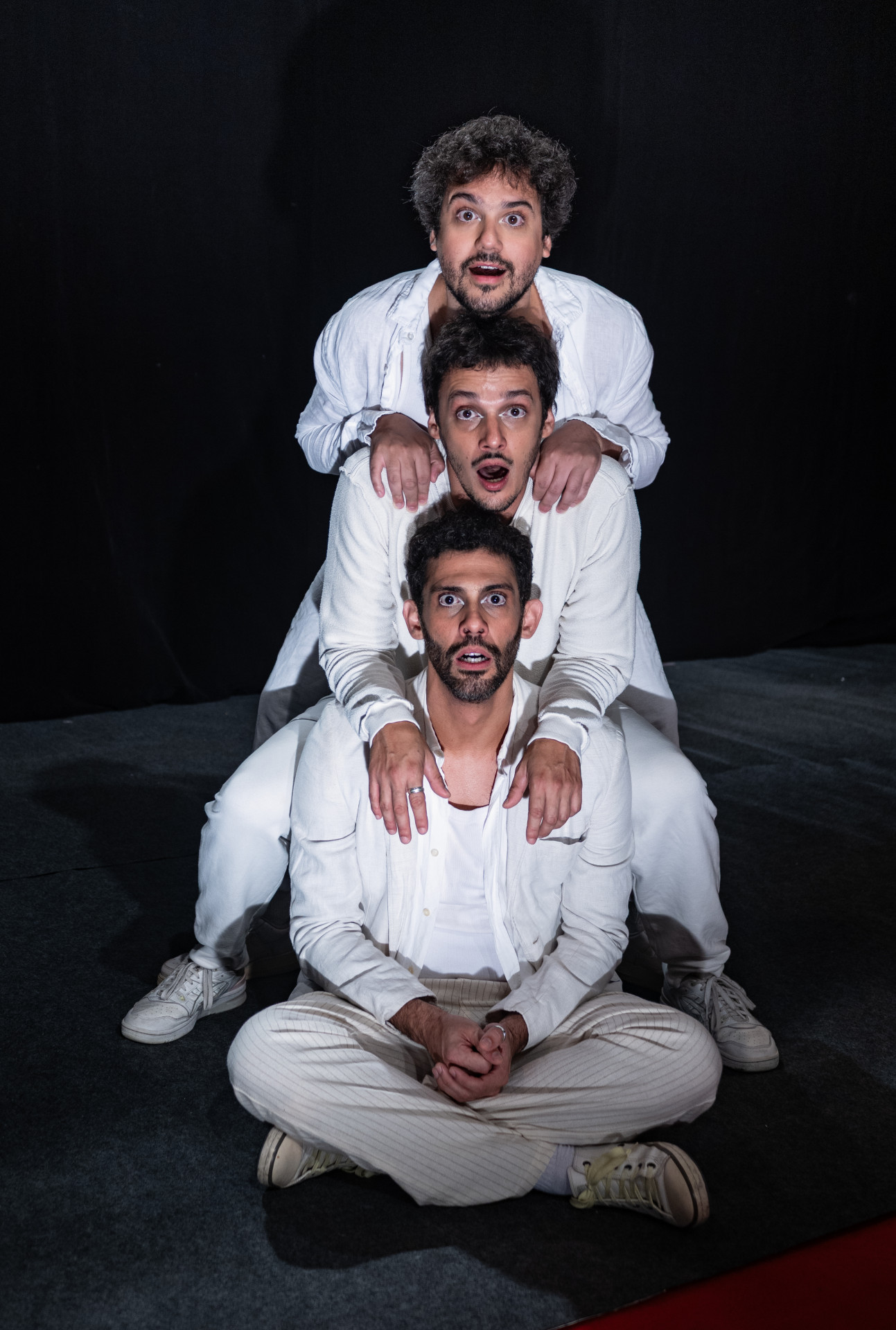  Leandro Soares, André Dale e George Sauma  - Ricardo Brajterman / Divulgação