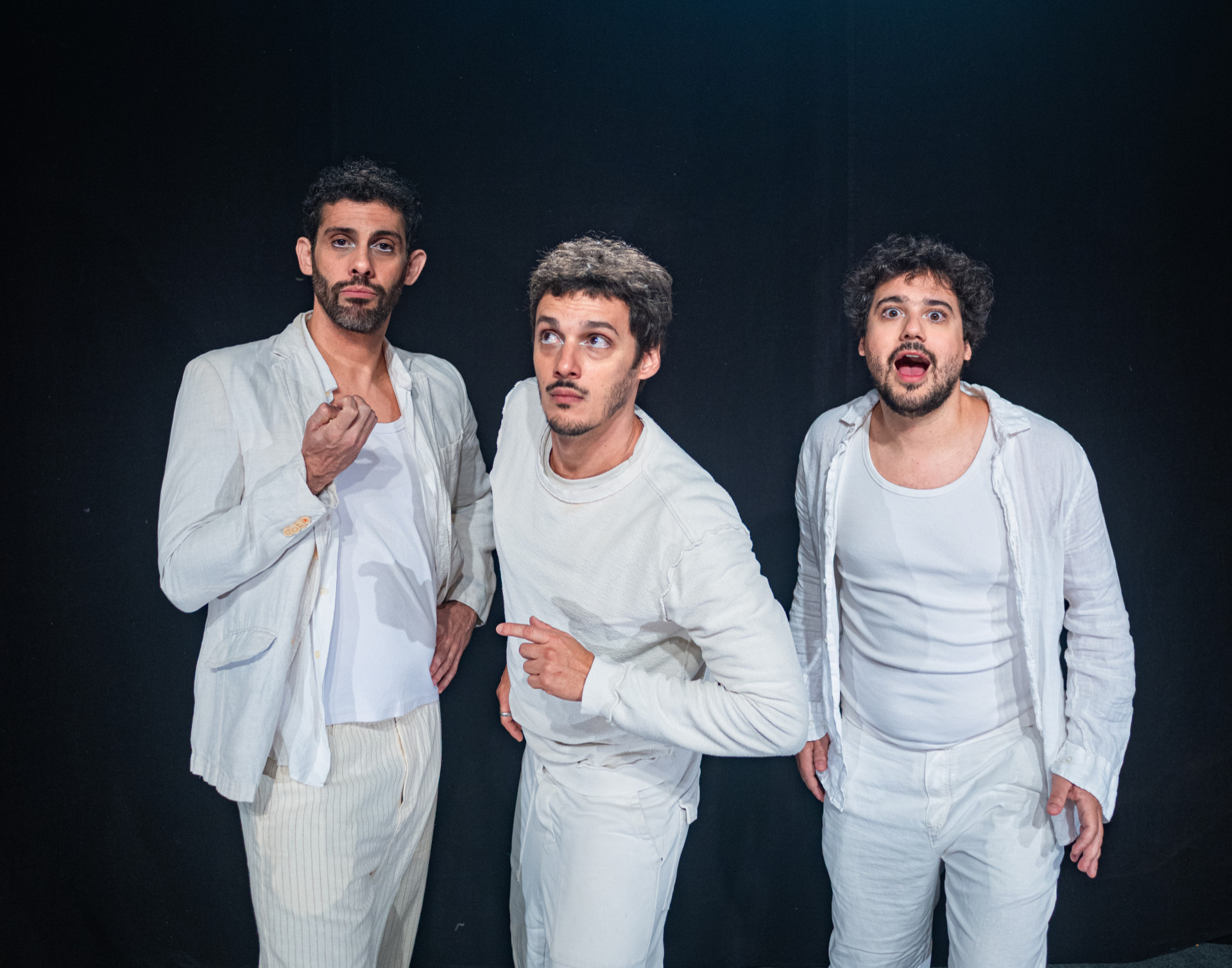  Leandro Soares, André Dale e George Sauma  - Ricardo Brajterman / Divulgação