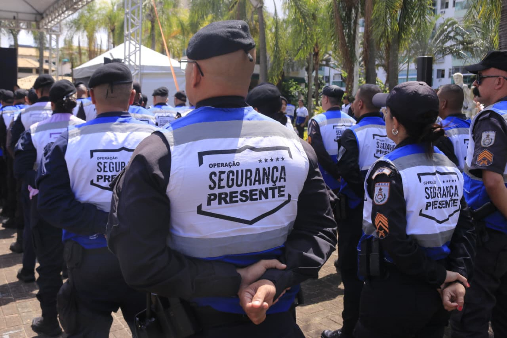 Base do Segurança Presente na Barra Olímpica fica na Avenida Embaixador Abelardo Bueno - Carlos Elias / Agência O Dia