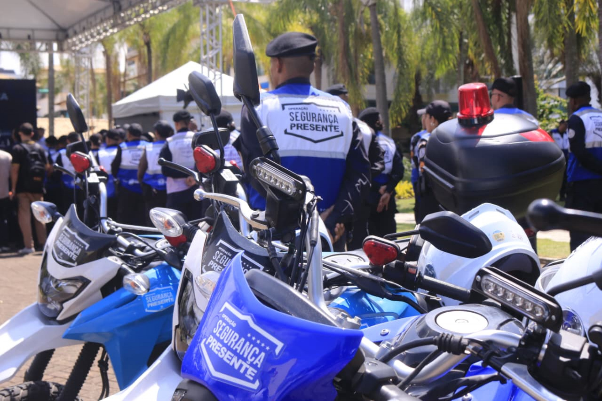 Base do Segurança Presente na Barra Olímpica fica na Avenida Embaixador Abelardo Bueno - Carlos Elias / Agência O Dia