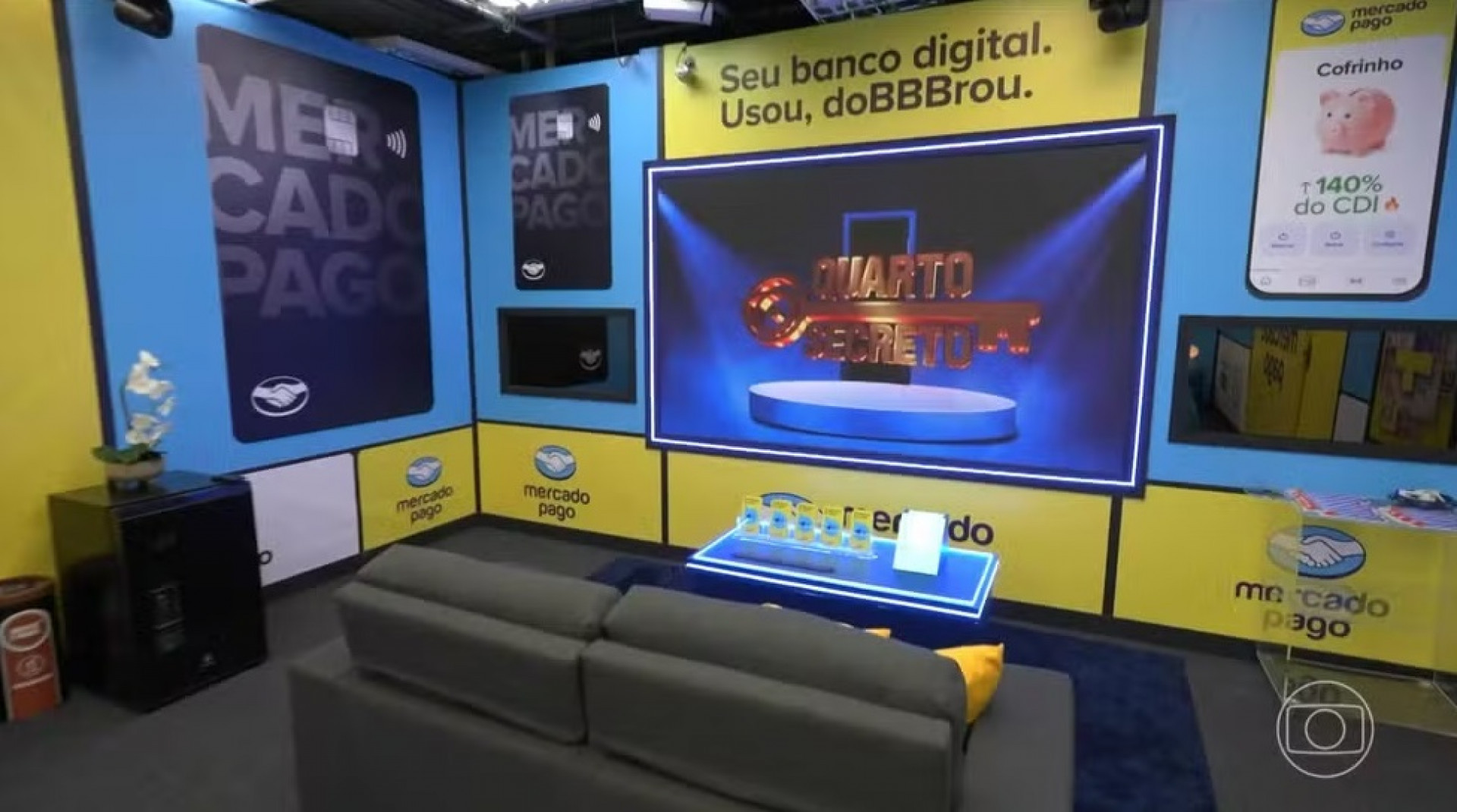 Quarto secreto do 'BBB 26' - Reprodução TV Globo