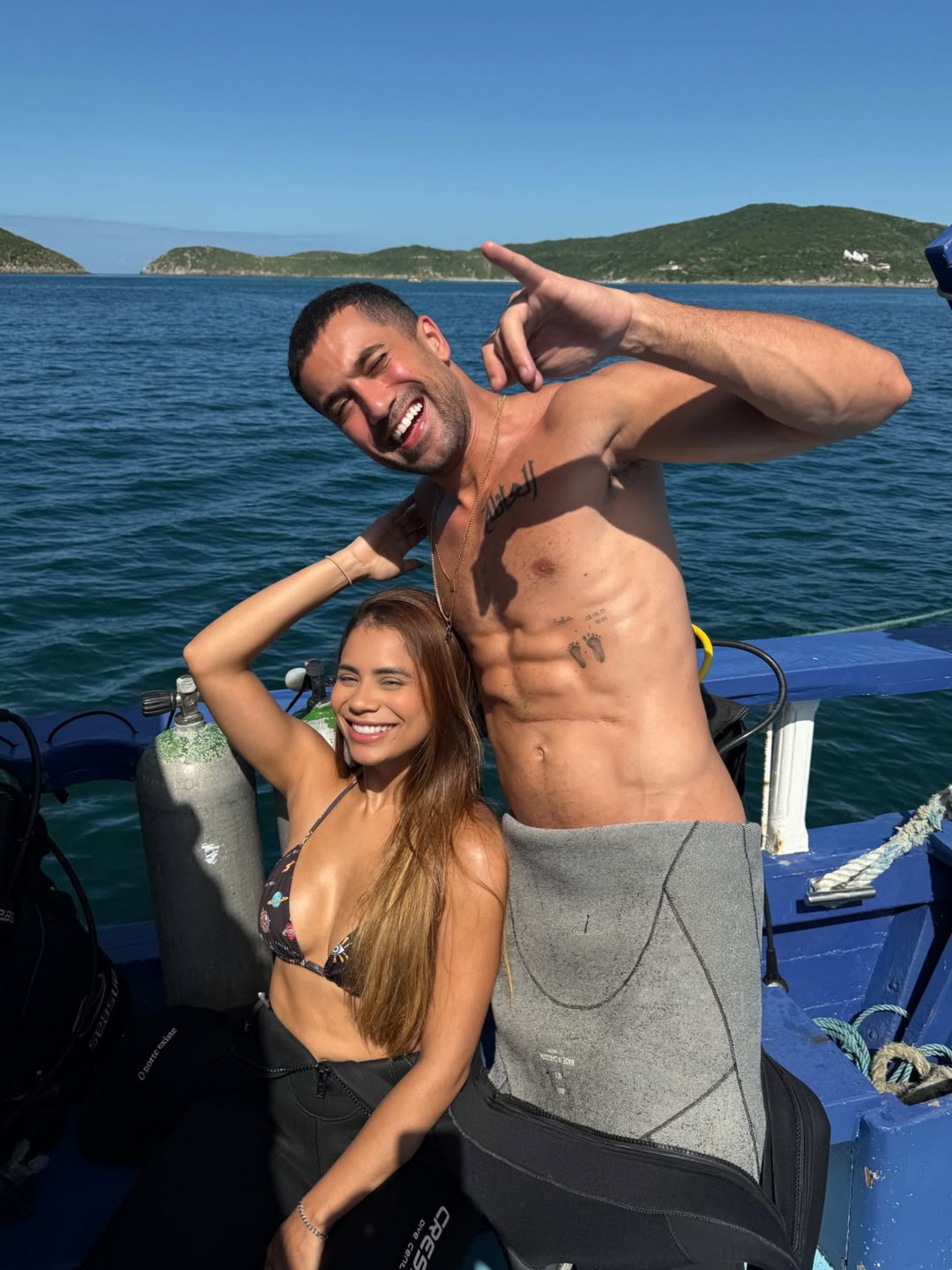 Lexa faz curso de mergulho, mostra bastidores da aula e agradece Ricardo Vianna - Reprodução / Instagram