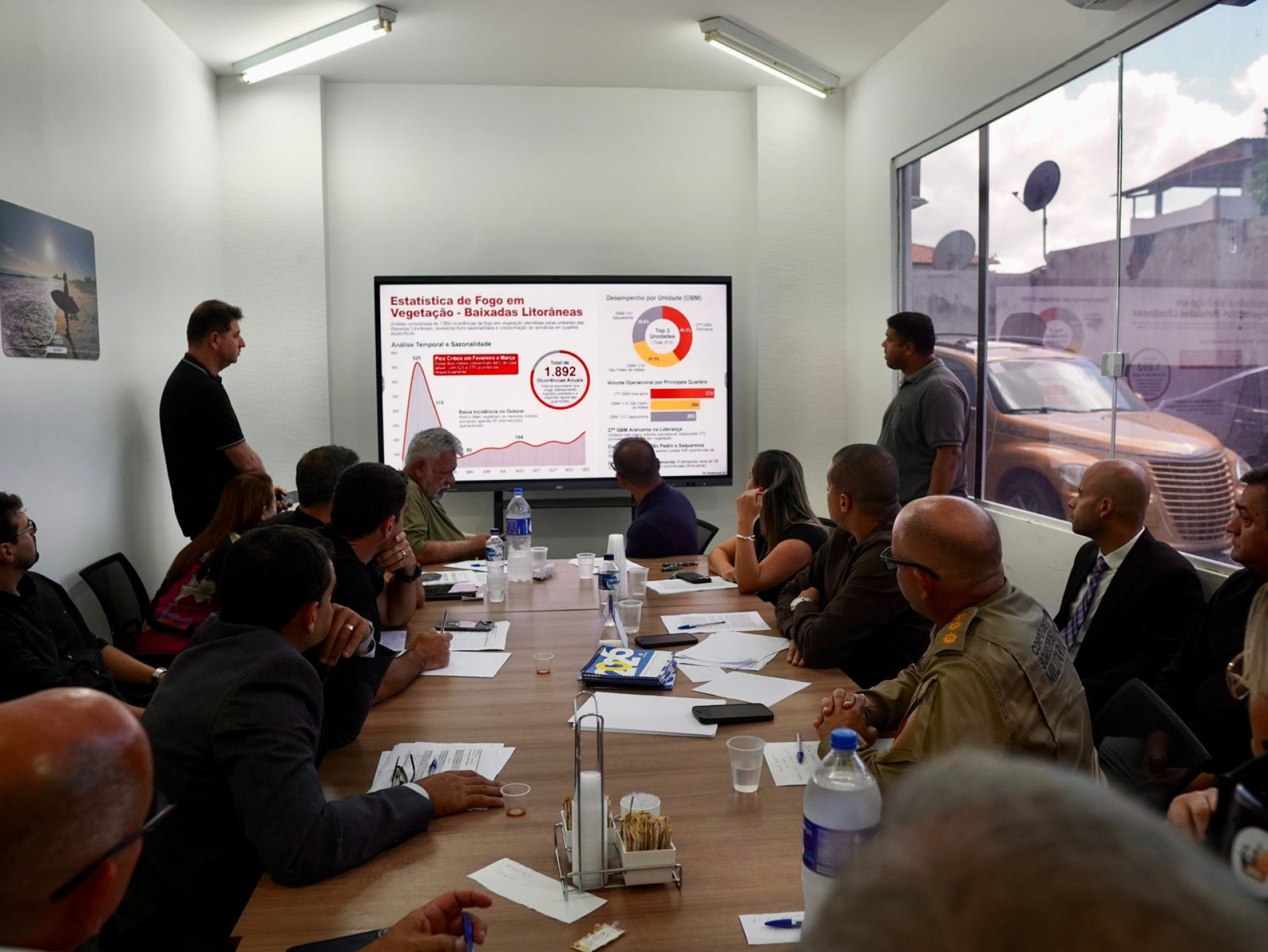Reunião estratégica na sede do Conderlagos, em Cabo Frio - Ascom
