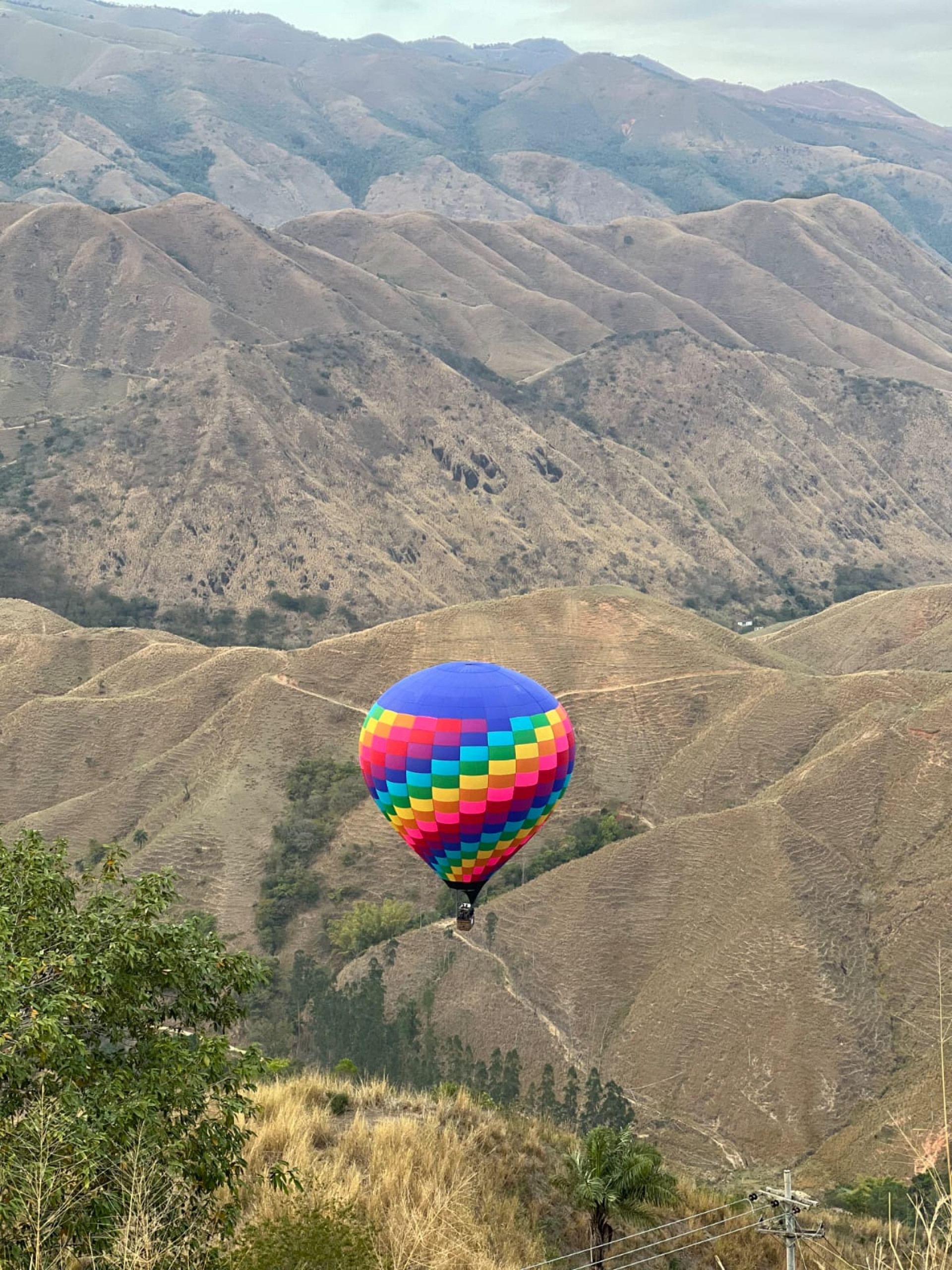 Passeio de balão em Miguel Pereira