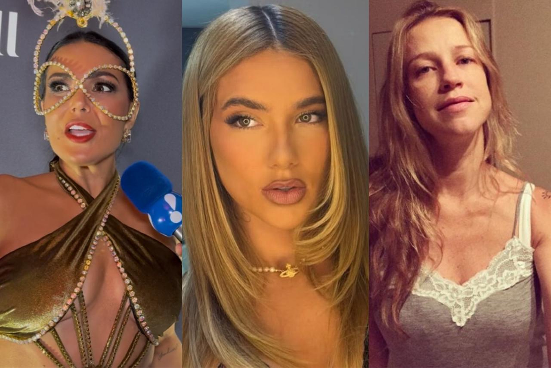 Gardênia Cavalcanti compra briga e defende Virginia Fonseca após críticas de Luana Piovani - Foto: Reprodução/ Rede TV/ Redes sociais