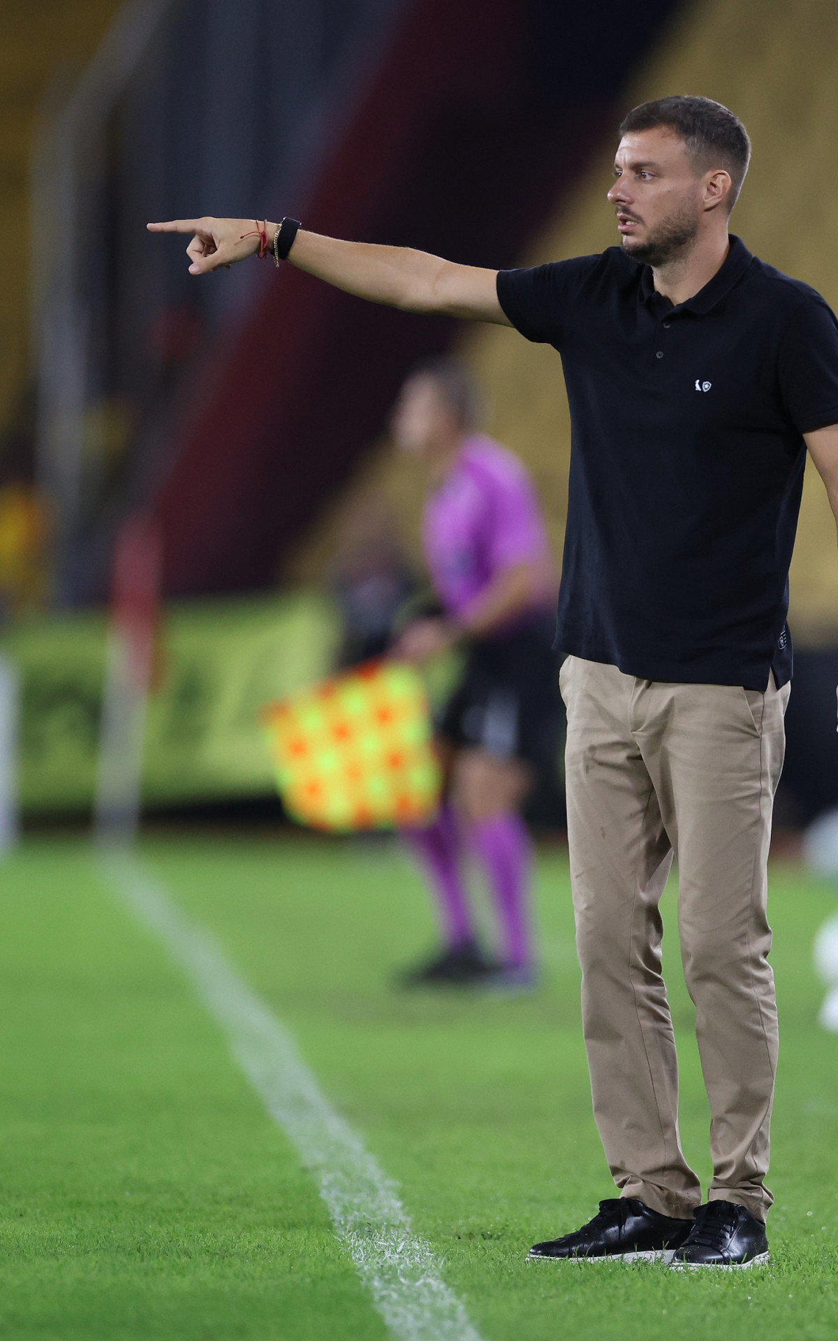 Mart&iacute;n Anselmi, no jogo contra o Barcelona de Guayaquil - Vitor Silva / Botafogo