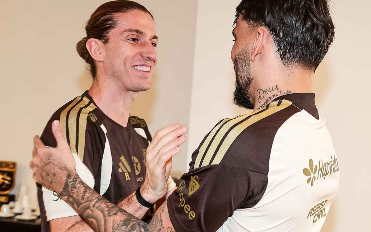 Flamengo: Paquet&aacute; se despede de Filipe Lu&iacute;s
