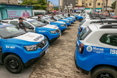 Macaé anuncia novo Batalhão Rodoviário e recebe 20 viaturas blindadas para reforçar policiamento
