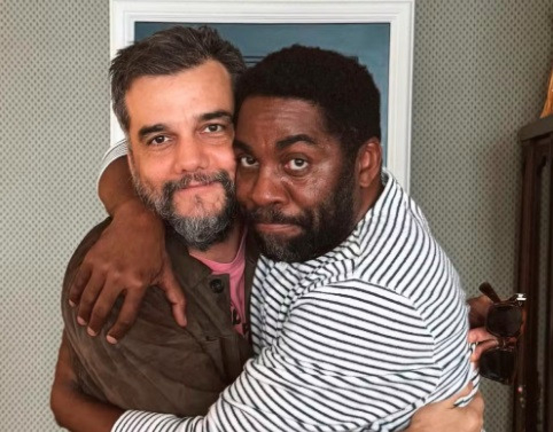 Wagner Moura e Lázaro Ramos são amigos de longa data - Reprodução do Instagram