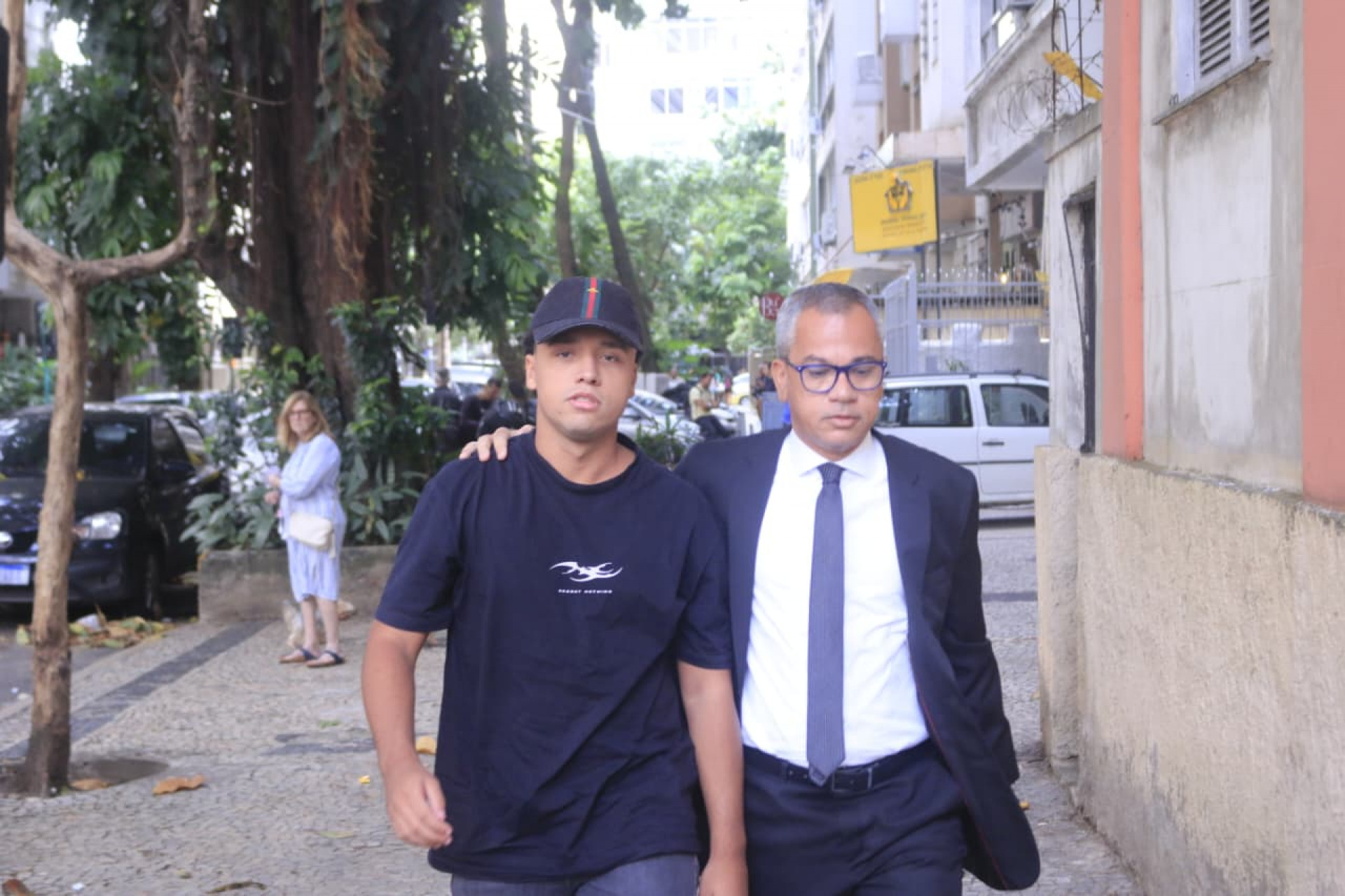 Victor Hugo Simonin se entregou na 12ª DP (Copacabana) - Carlos Elias / Agência O Dia