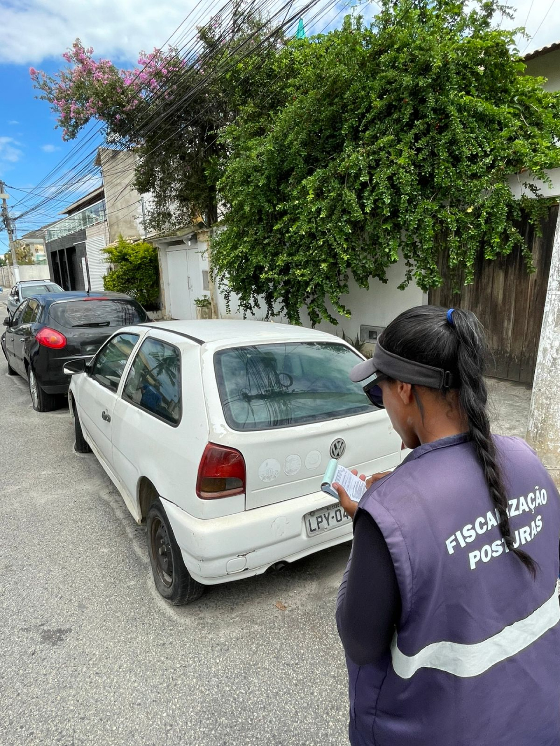 Nesta fase da operação, as equipes estiveram nos bairros Palmeiras, Parque Burle e Jardim Olinda - Ascom