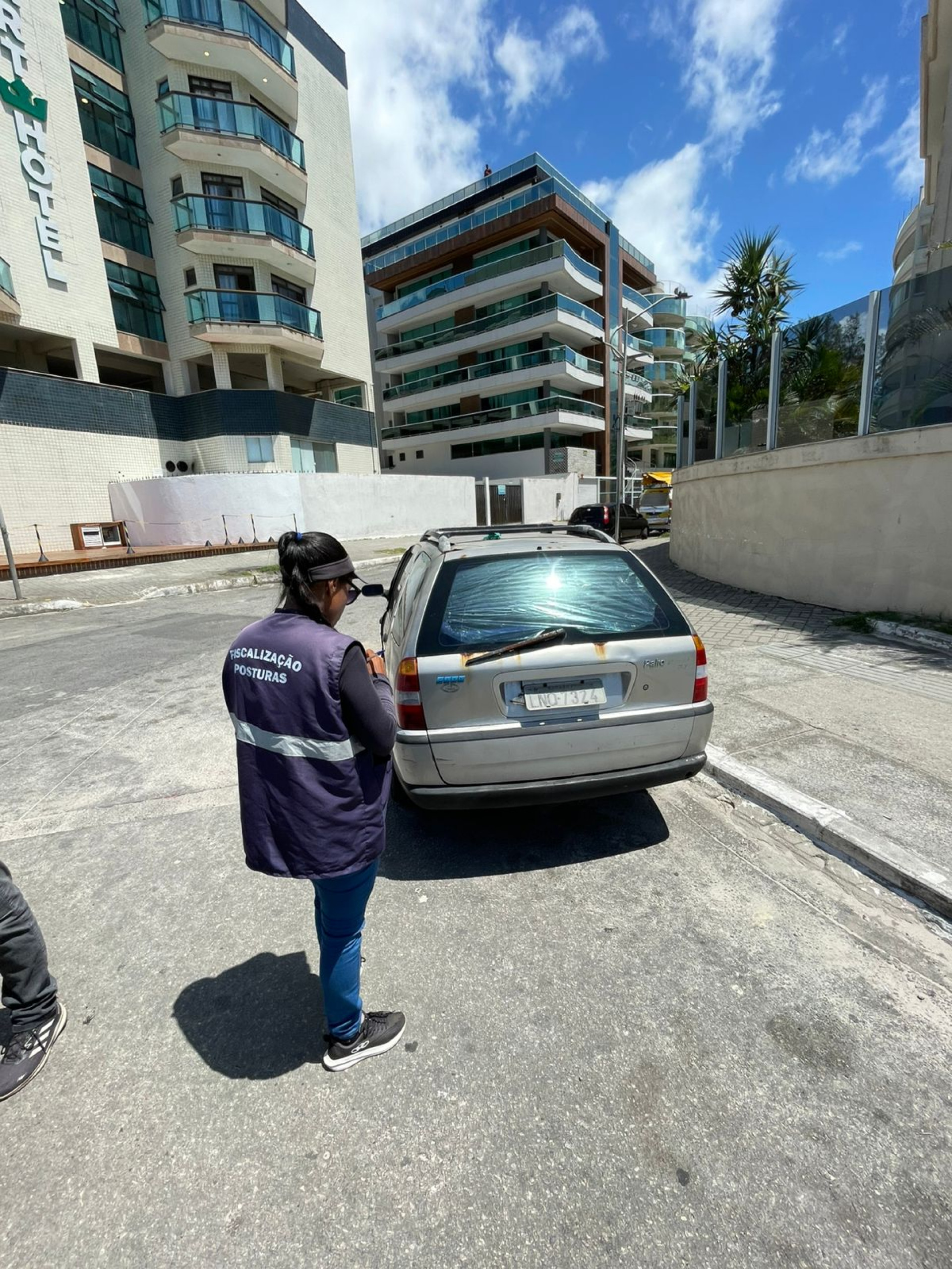 Nesta fase da operação, as equipes estiveram nos bairros Palmeiras, Parque Burle e Jardim Olinda - Ascom