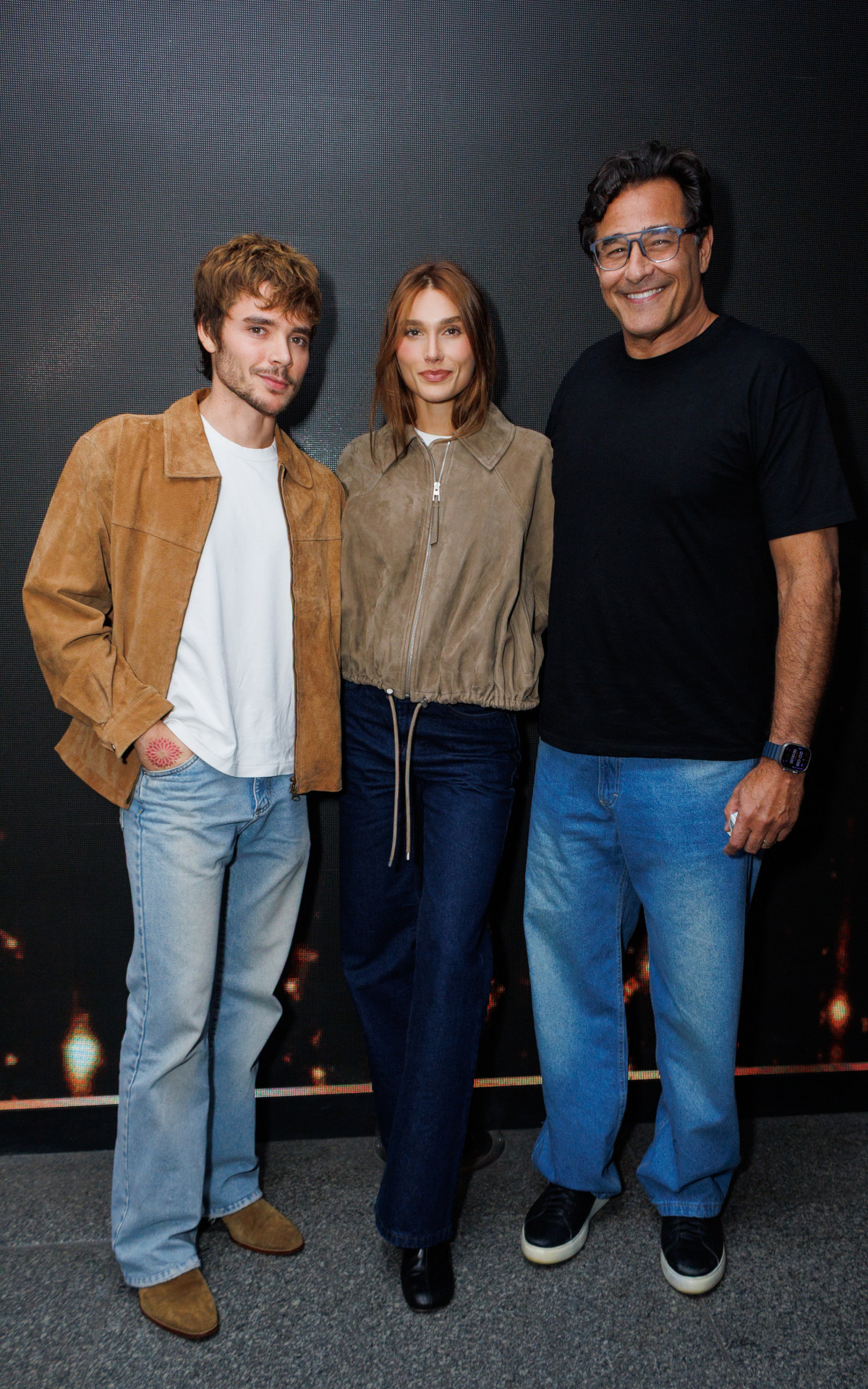 João Lucas, Sasha Meneghel e Luciano Szafir