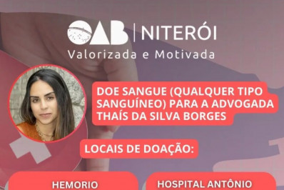 Familiares, amigos e OAB se mobilizam em campanha de doação de sangue para advogada baleada 