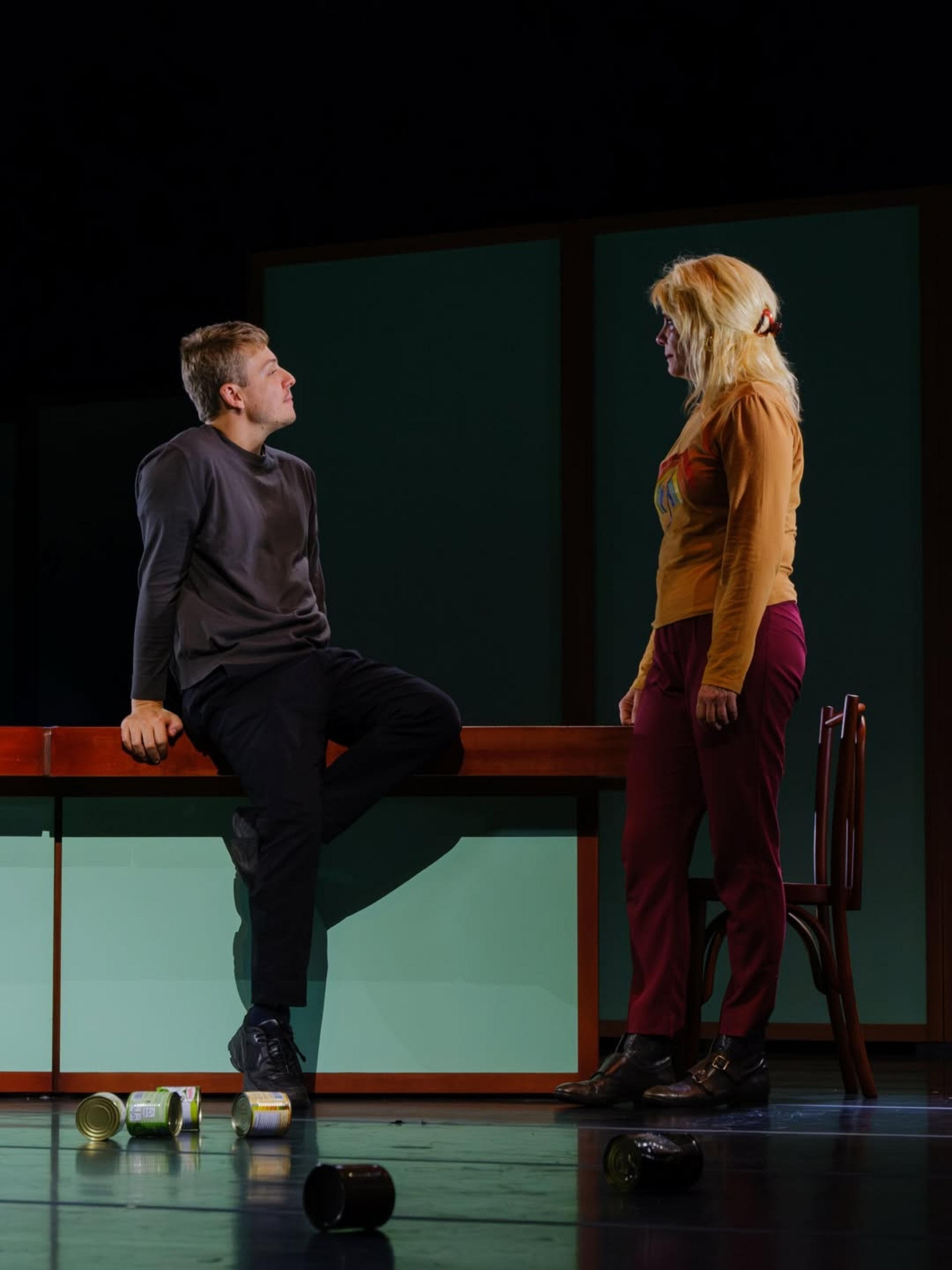 Tiago Martelli e Malu Galli estão em cartaz com o espetáculo 'Mulher em Fuga', no Teatro Firjan SESI Centro - Reprodução / Instagram