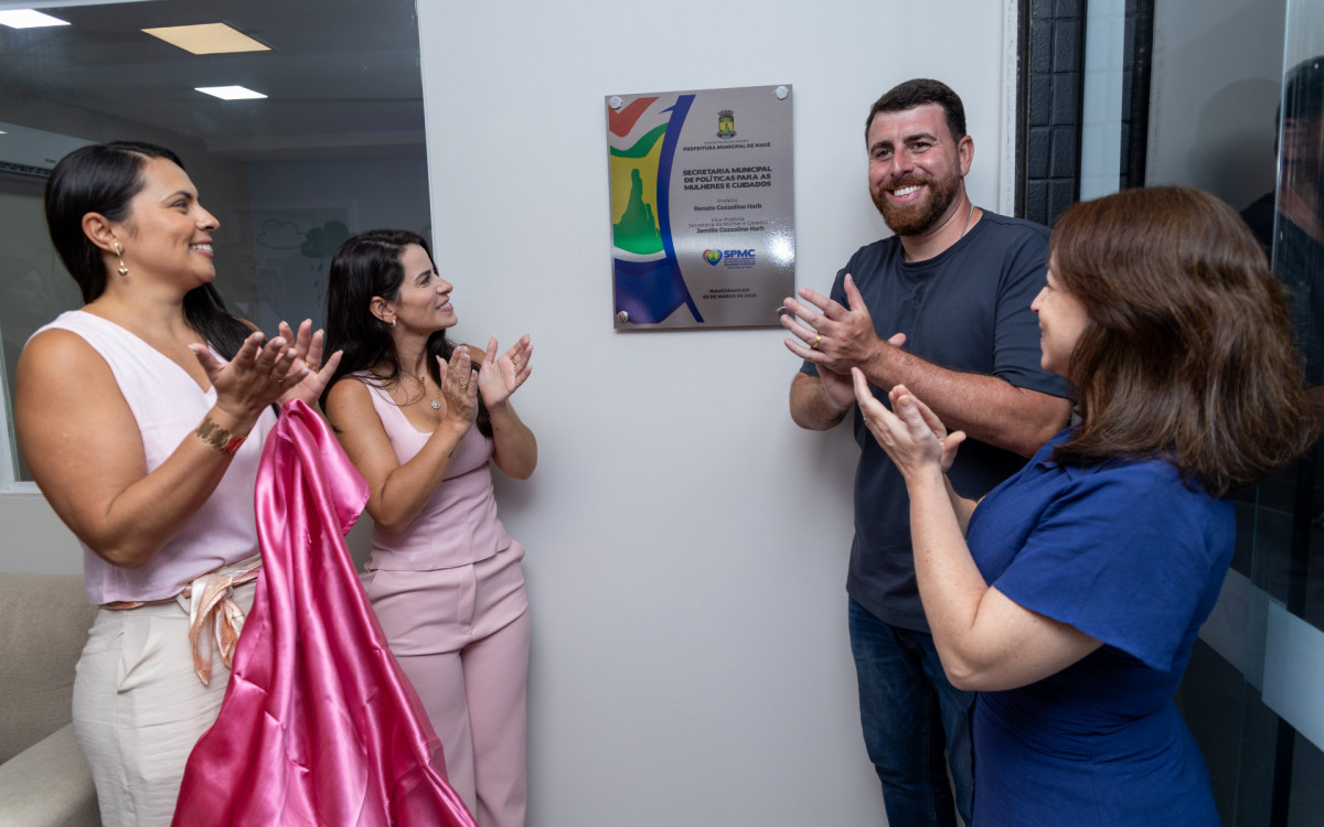 Mag&eacute; inaugura Secretaria da Mulher e Casa da Mulher com cursos - Divulga&ccedil;&atilde;o