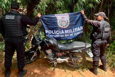 Moto roubada em Paraíba do Sul é recuperada em Três Rios