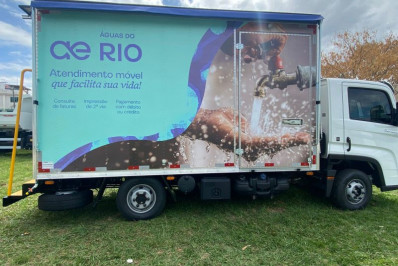 Caminhão de atendimento da Águas do Rio estará em Piabetá neste sábado