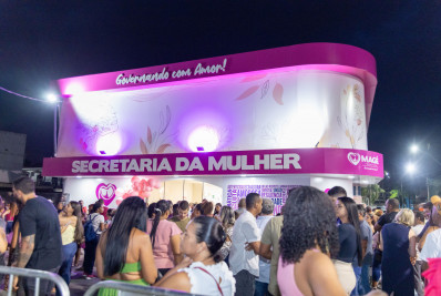 Magé inaugura Secretaria da Mulher e Casa da Mulher com cursos