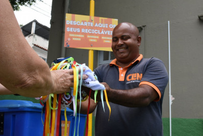 Clin reforça ações sustentáveis e recicla fantasias de Carnaval