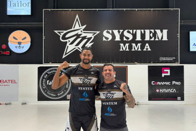 Kevin Christian faz camp na CMSystem para luta no UFC Perth, na Austrália