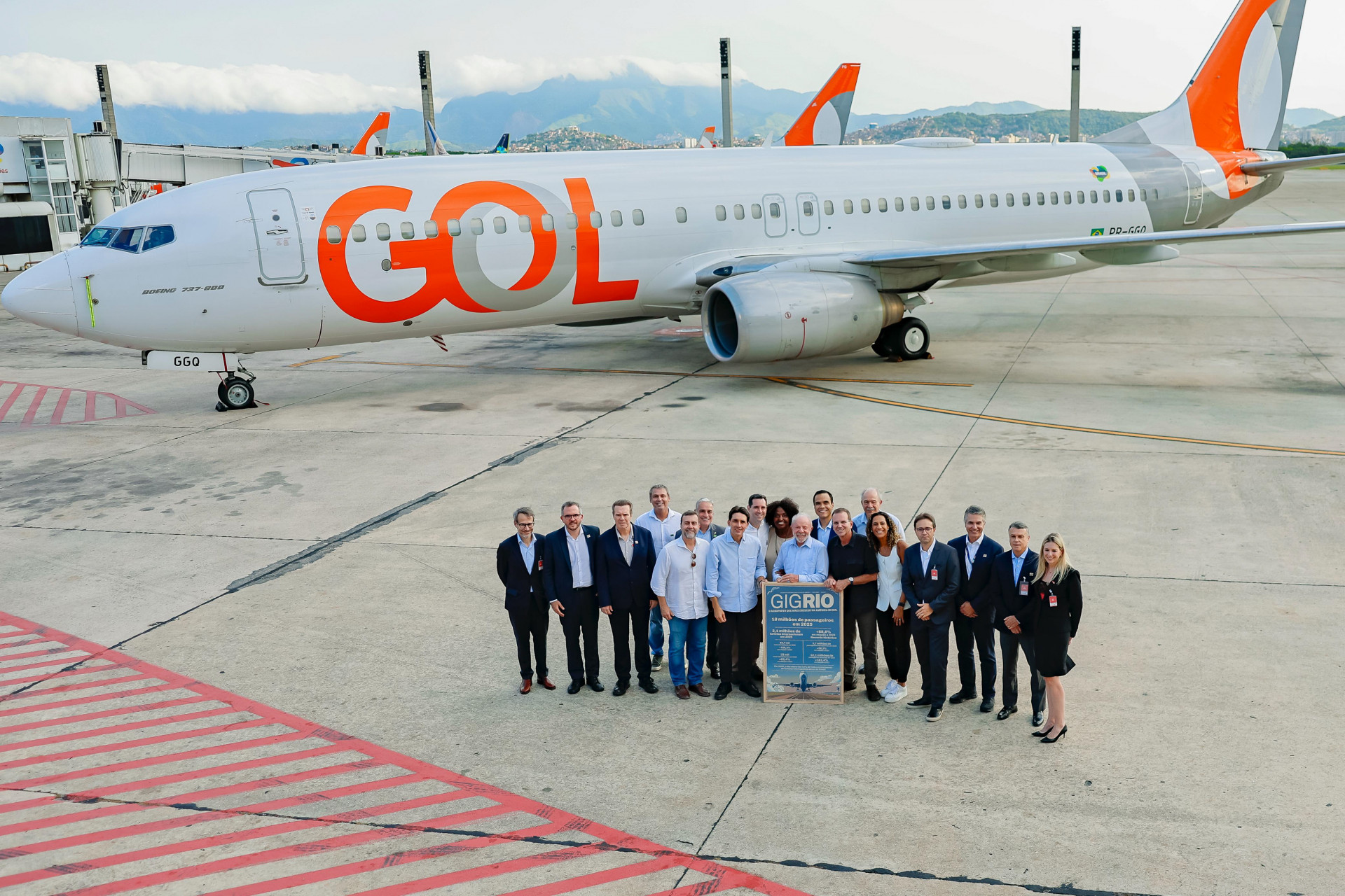 Presidente Lula participou do anúncio do hub internacional no Aeroporto do Galeão - Ricardo Stuckert/PR