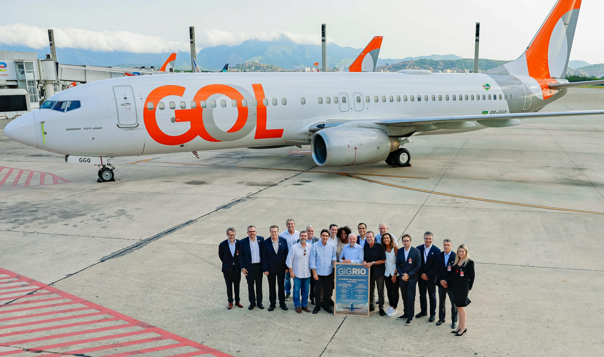 Presidente Lula participou do anúncio do hub internacional no Aeroporto do Galeão - Ricardo Stuckert/PR