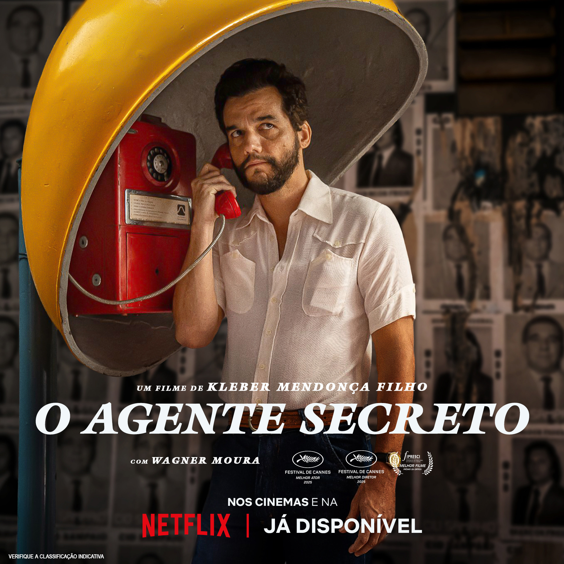 Indicado ao Oscar, 'O Agente Secreto' estreia na Netflix - Divulgação / Netflix
