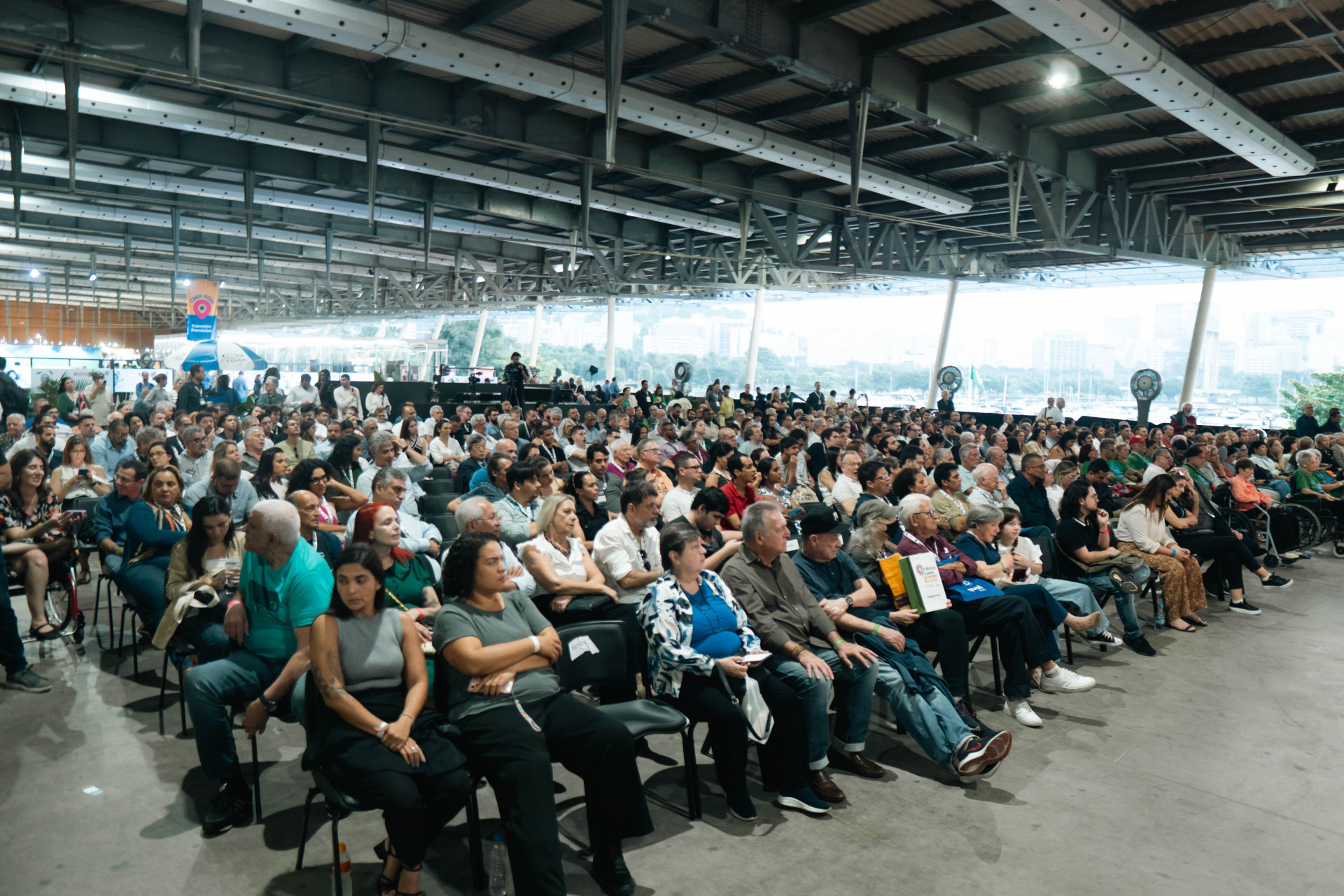 P&uacute;blico lota a plateia do 'CREA AQUI', no ano passado - Divulga&ccedil;&atilde;o/Crea-RJ