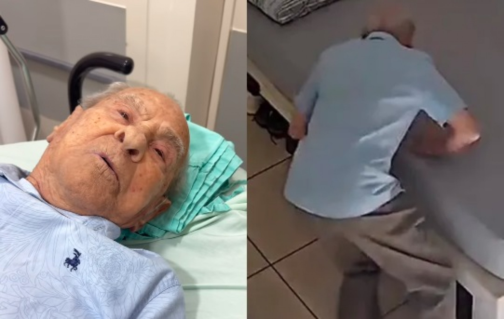 Influenciador Vov&ocirc; An&eacute;sio, de 88 anos, sofre acidente e passa por cirurgia