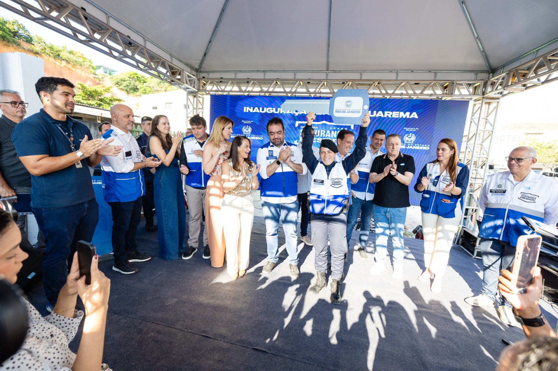 Cidade de Saquarema recebeu a visita oficial do Governador do Estado do Rio de Janeiro, Cláudio Castro - Divulgação/Prefeitura de Saquarema