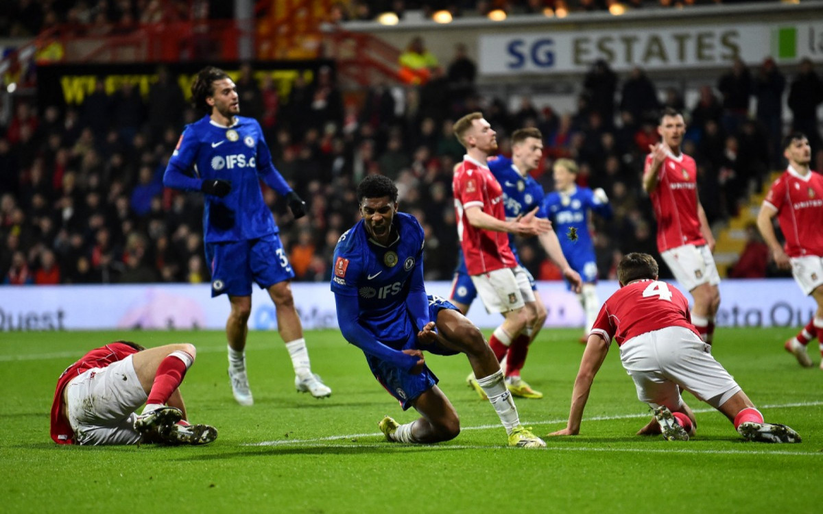 Chelsea venceu o Wrexham e se classificou na Copa da Inglaterra
