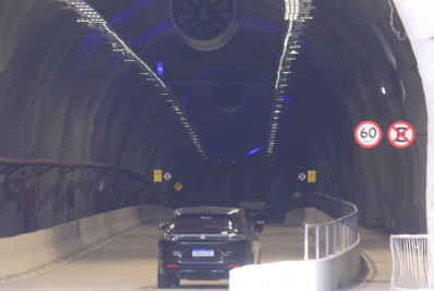 Após inauguração simbólica, túnel de Campo Grande é aberto para veículos
