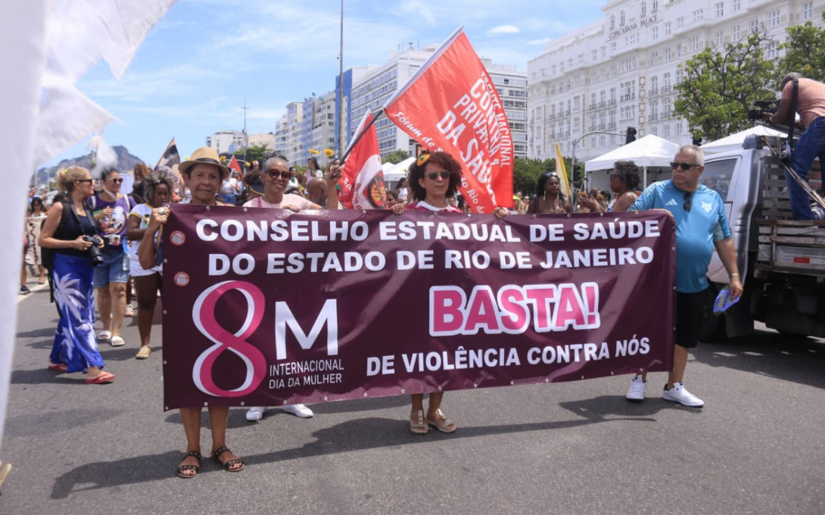 Ato em homenagem ao Dia Internacional da Mulher