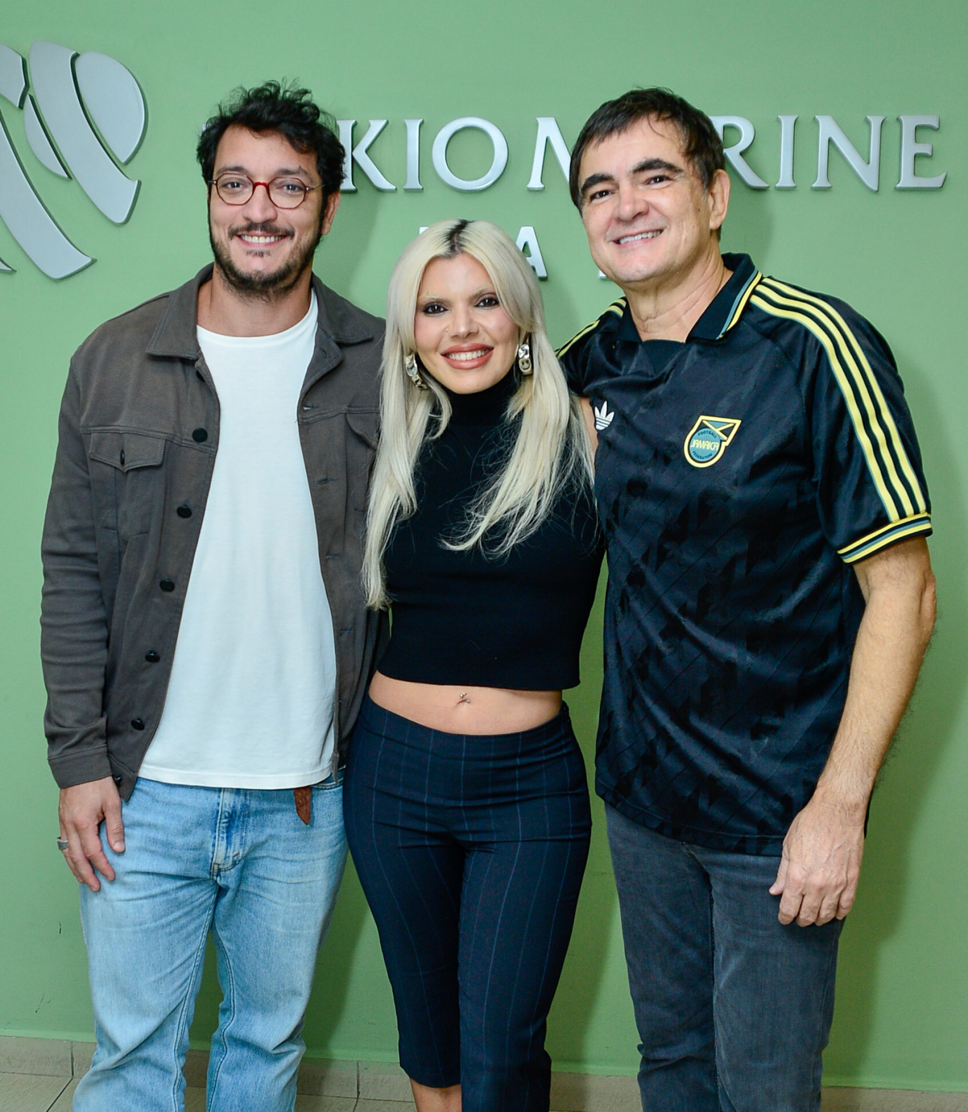 Allan Souza Lima, Duda Beat e Samuel Rosa - Eduardo Martins / Brazil News