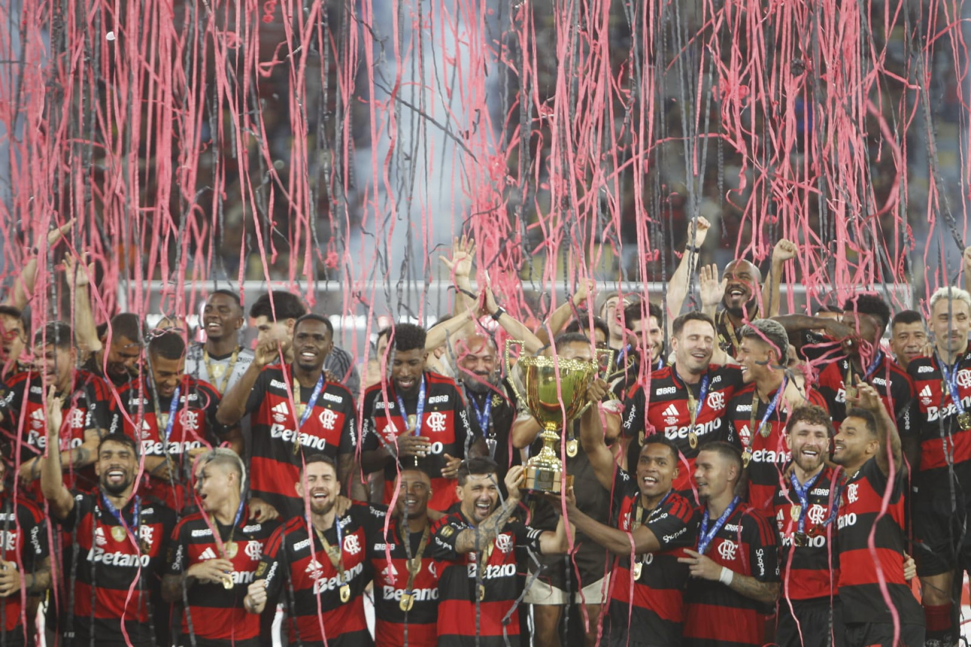 Flamengo conquistou o 40º título carioca - Reginaldo Pimenta / Agência O Dia