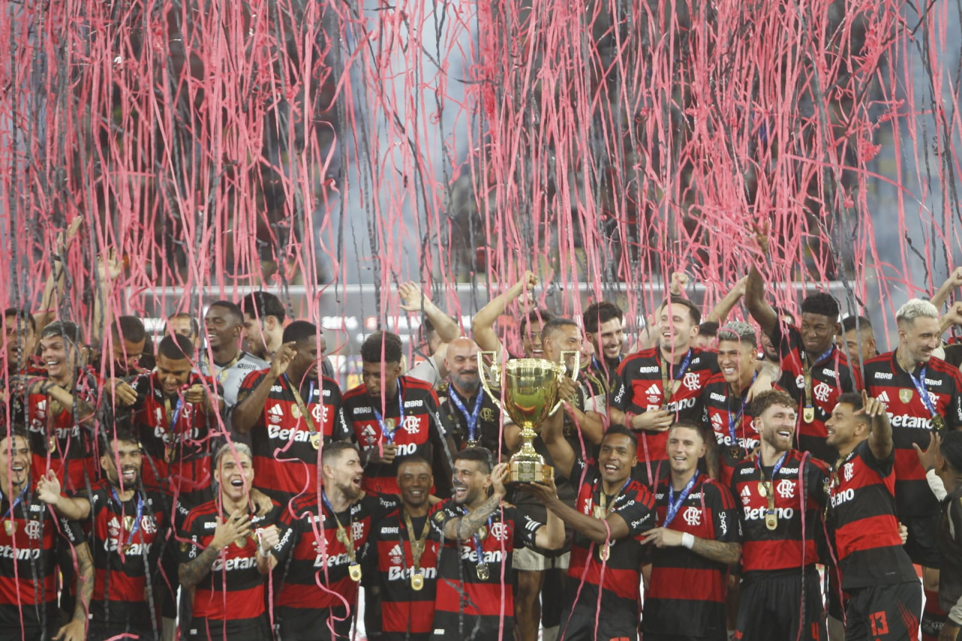 Flamengo conquistou o 40º título carioca - Reginaldo Pimenta / Agência O Dia